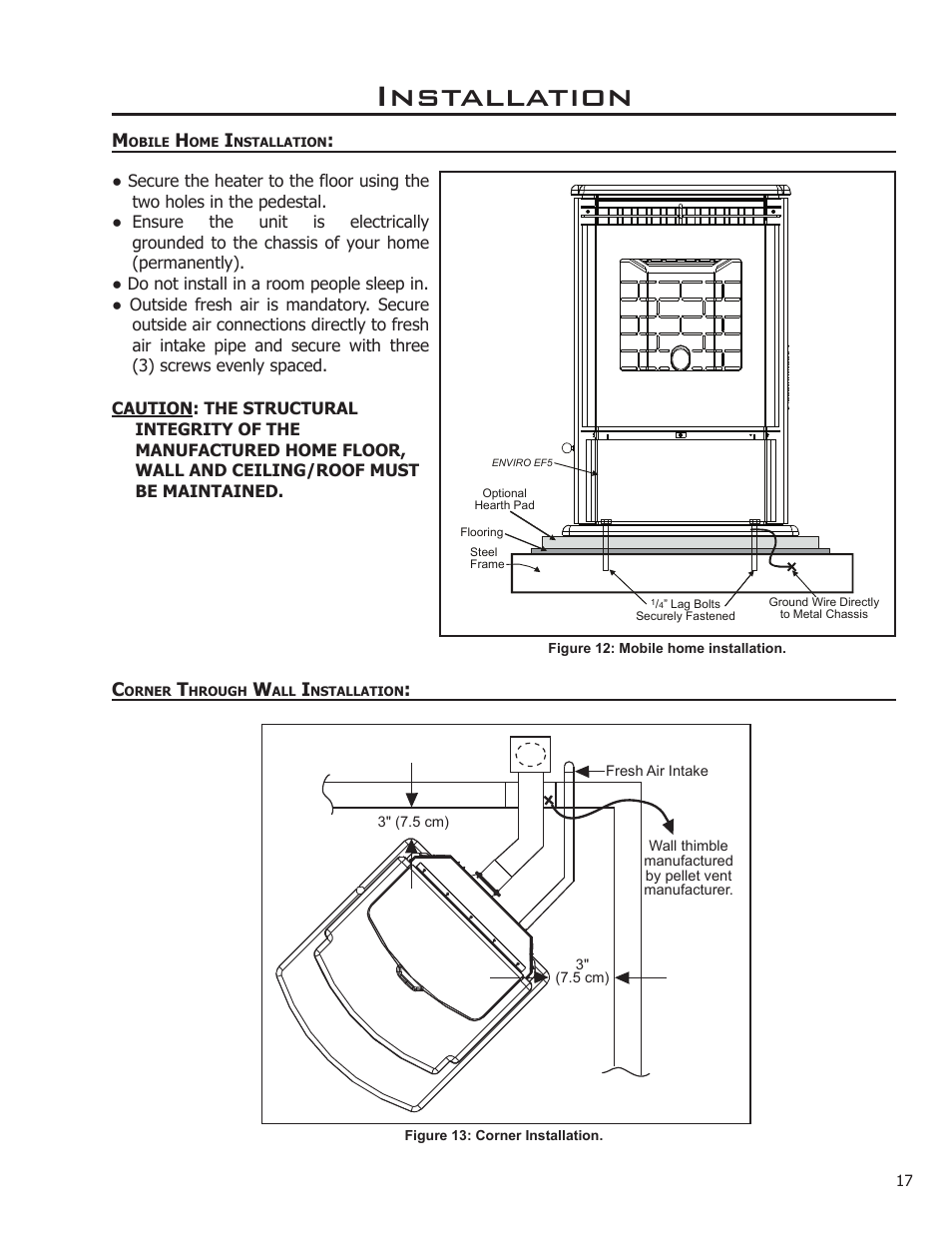 Installation | Enviro C-11023 User Manual | Page 17 / 36
