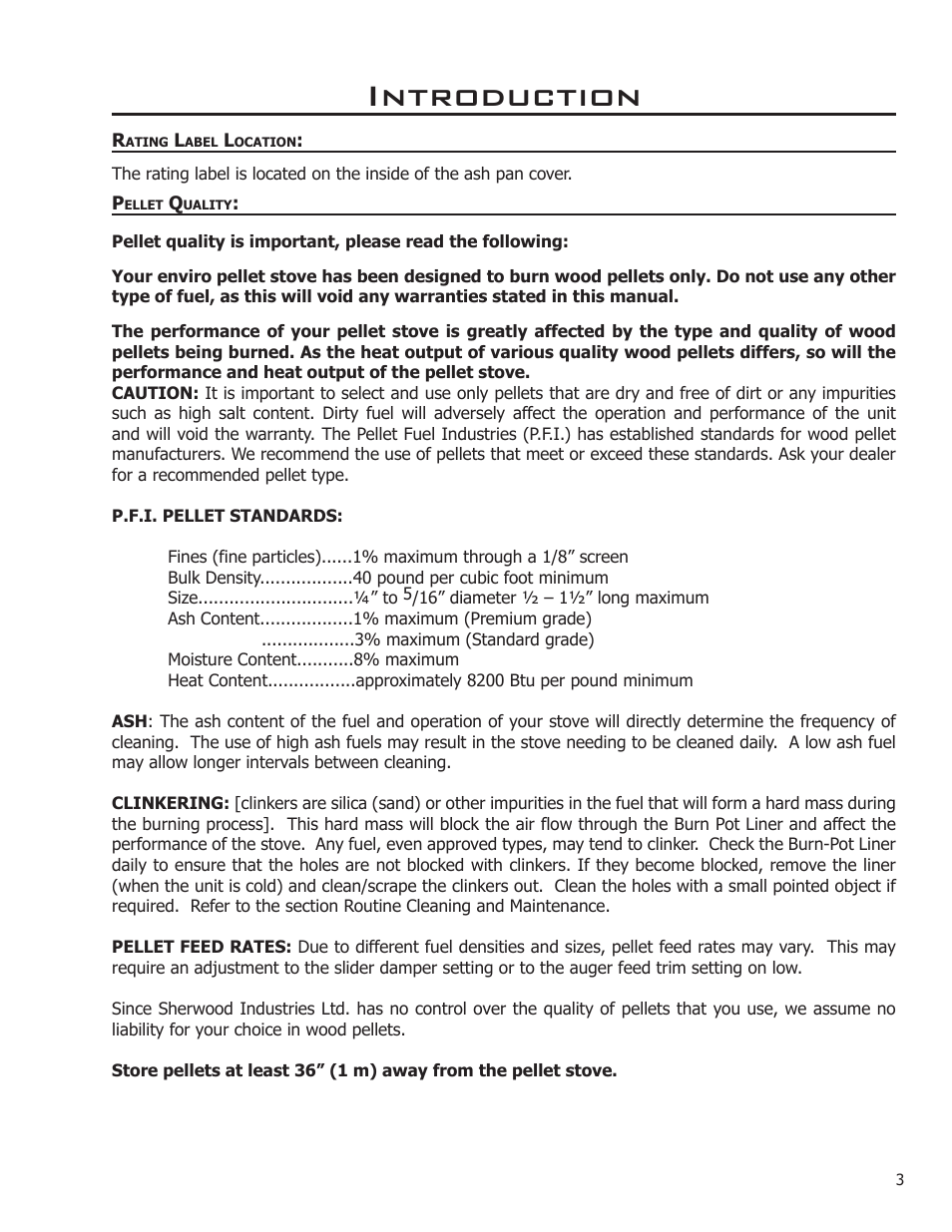Introduction | Enviro C-11023 User Manual | Page 3 / 36