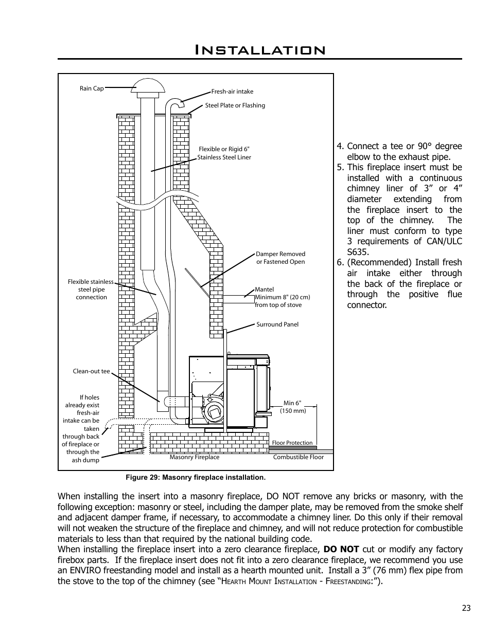 Installation | Enviro EF2 User Manual | Page 23 / 39