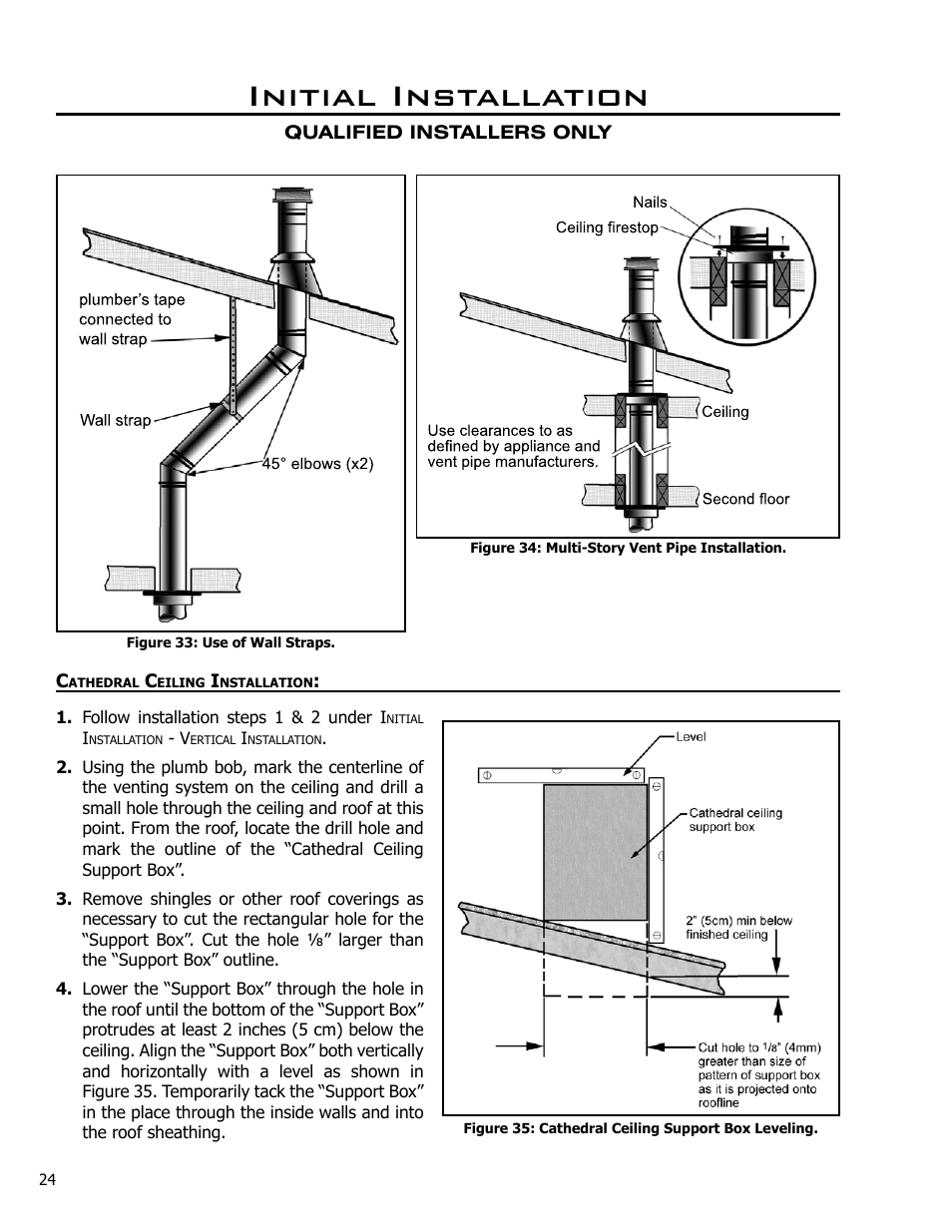 Initial installation | Enviro Westport C-10381 User Manual | Page 24 / 48