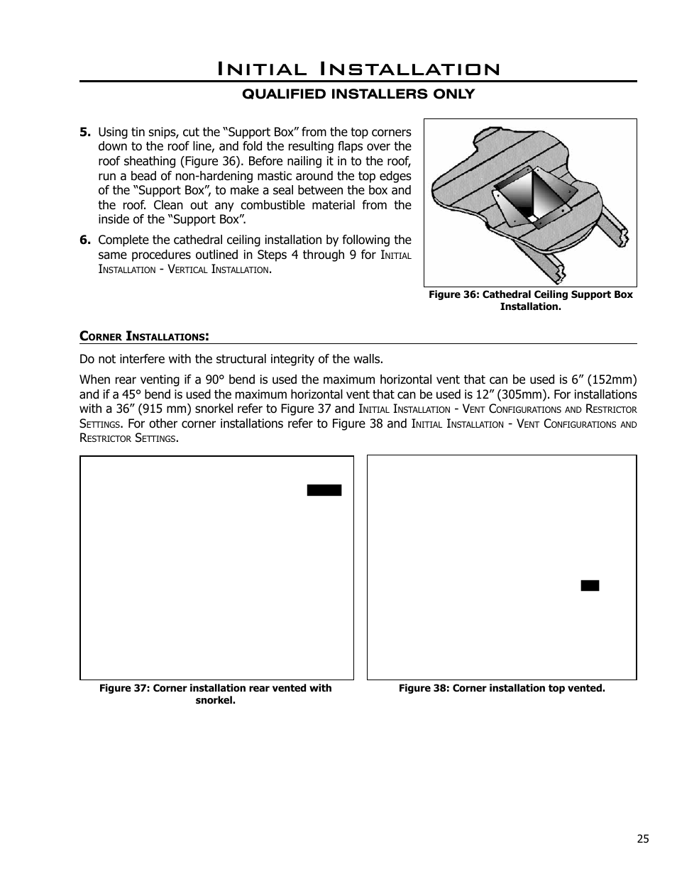 Initial installation | Enviro Westport C-10381 User Manual | Page 25 / 48