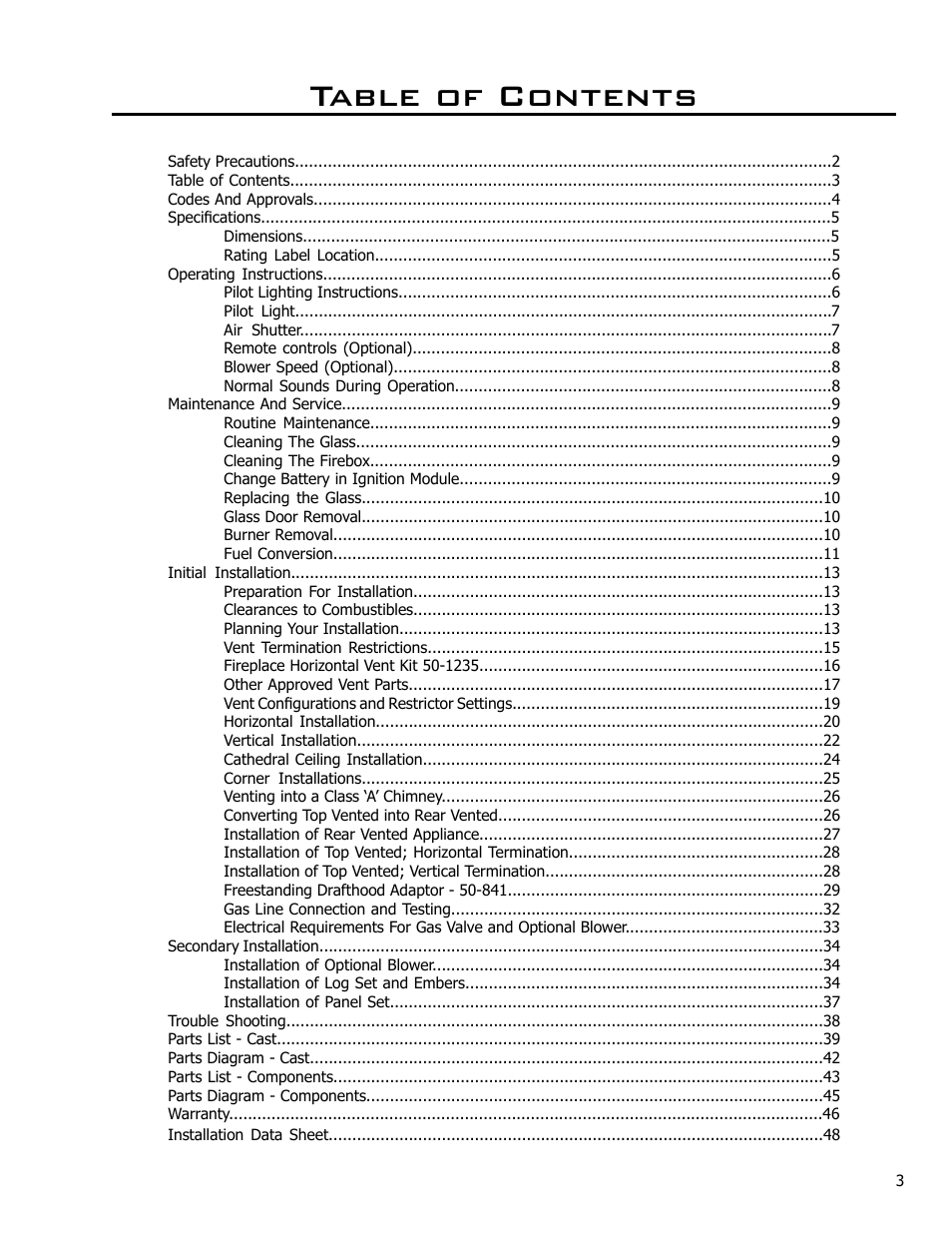 Enviro Westport C-10381 User Manual | Page 3 / 48