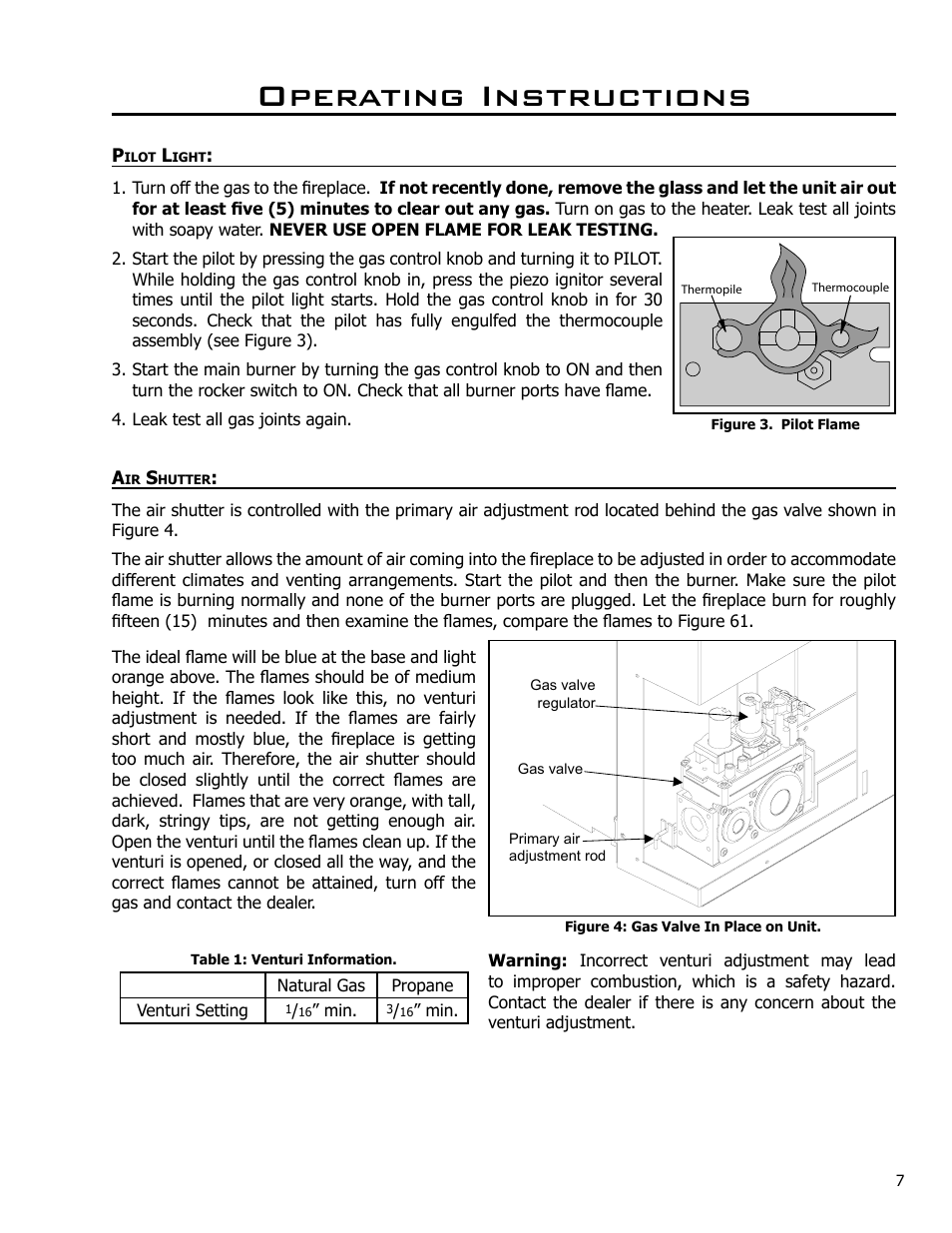 Operating instructions | Enviro Westport C-10381 User Manual | Page 7 / 48