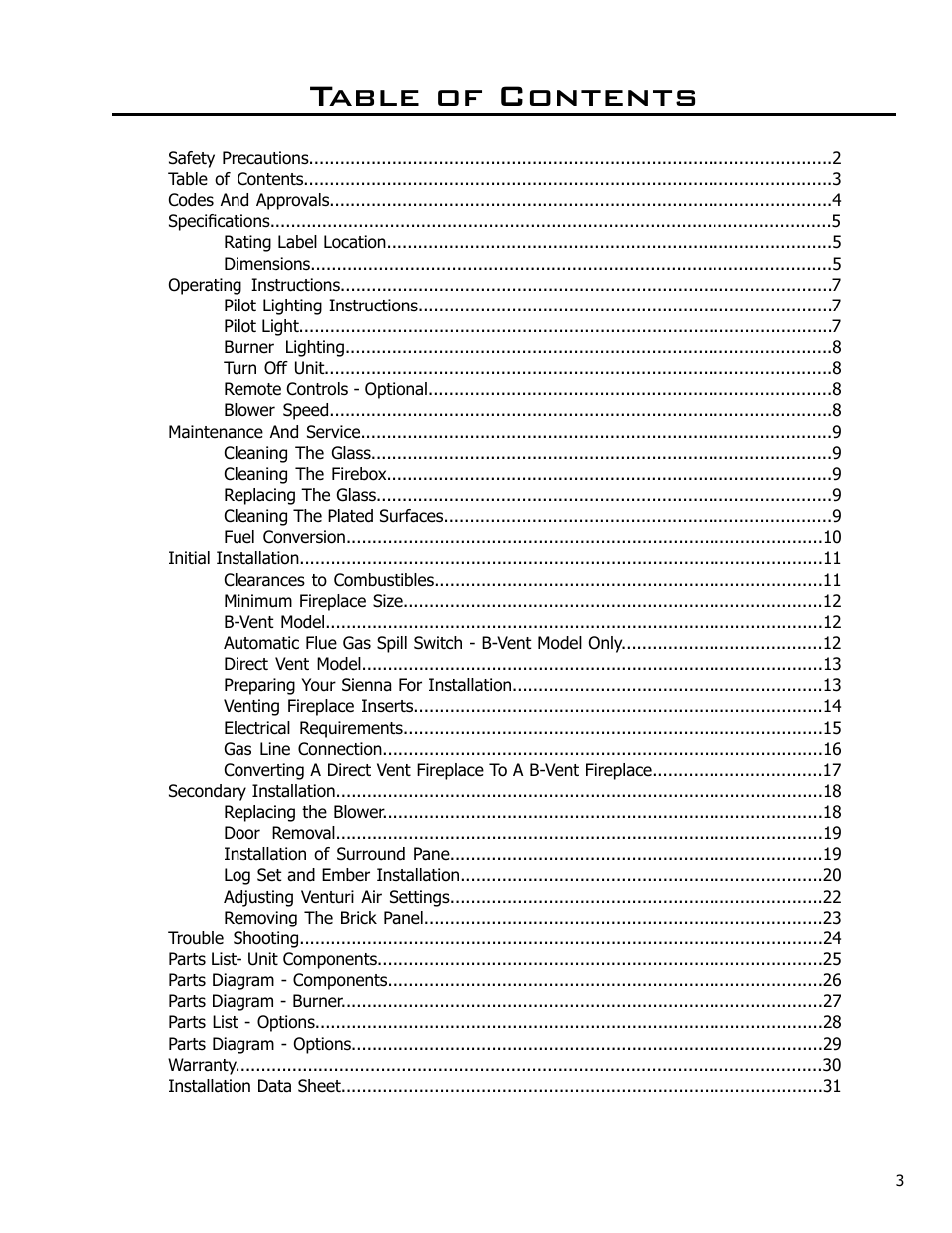 Enviro C-10637 User Manual | Page 3 / 31