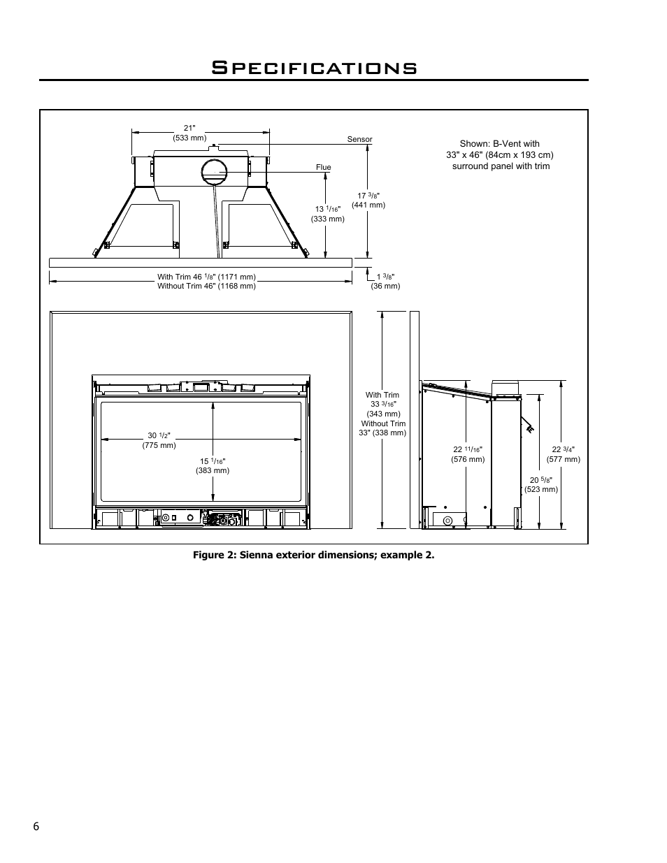 Specifications | Enviro C-10637 User Manual | Page 6 / 31