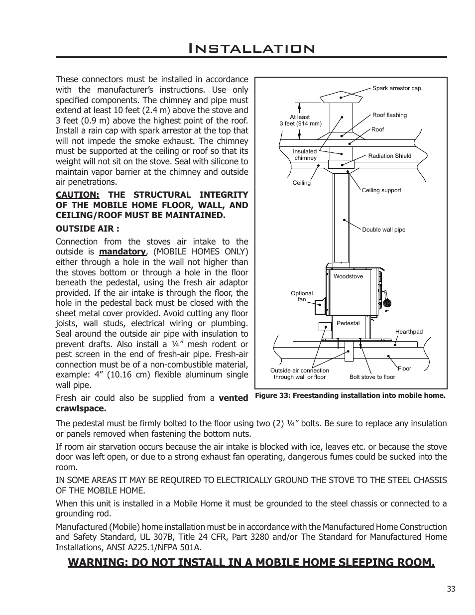 Installation | Enviro Kodiak 1200 Insert User Manual | Page 33 / 55