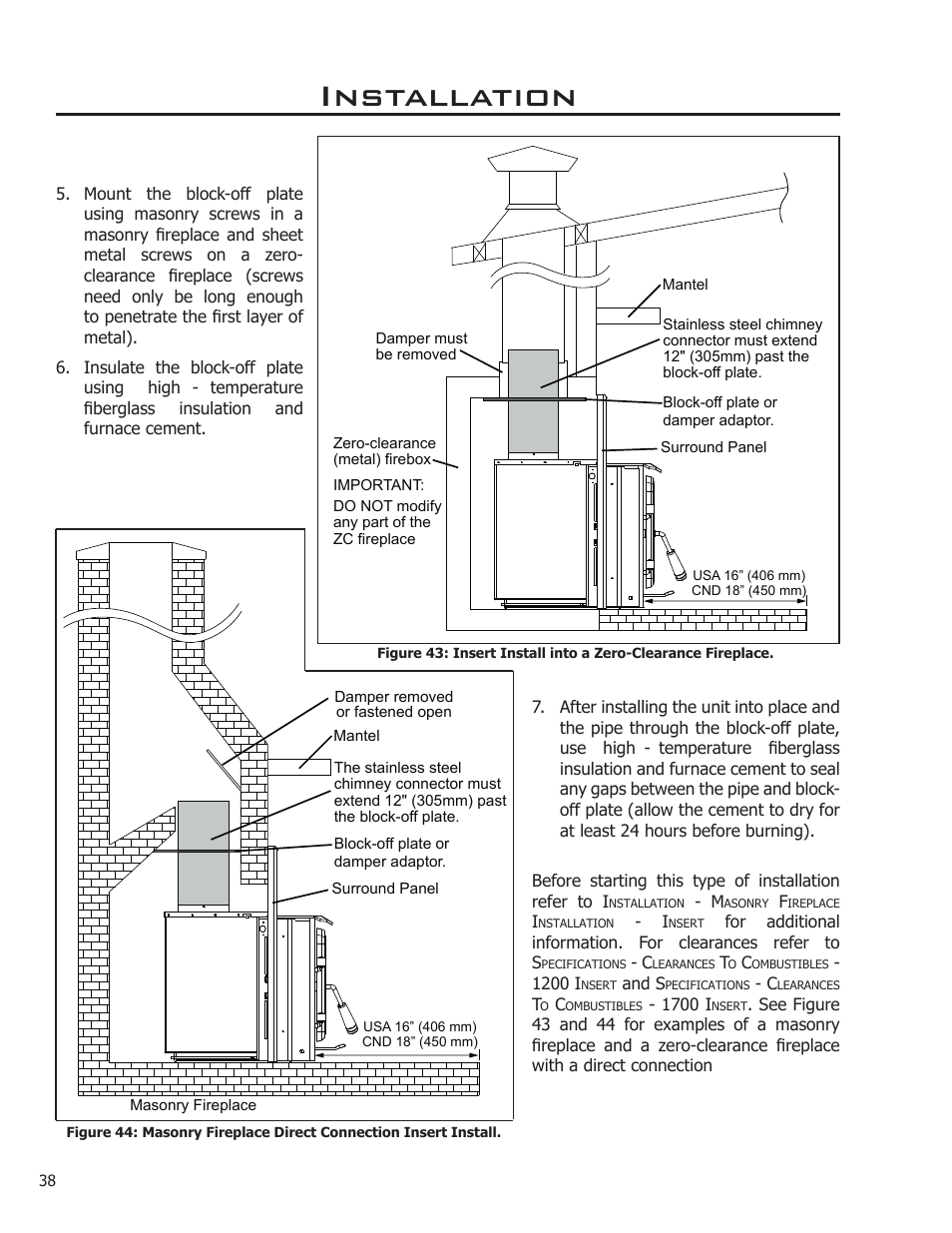 Installation | Enviro Kodiak 1200 Insert User Manual | Page 38 / 55