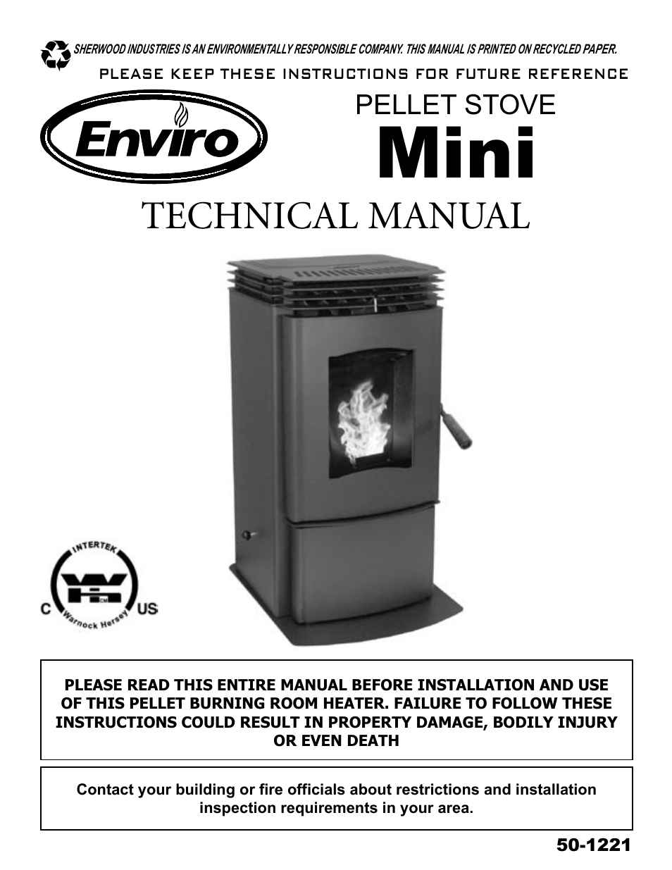 Enviro C-10985 User Manual | 31 pages