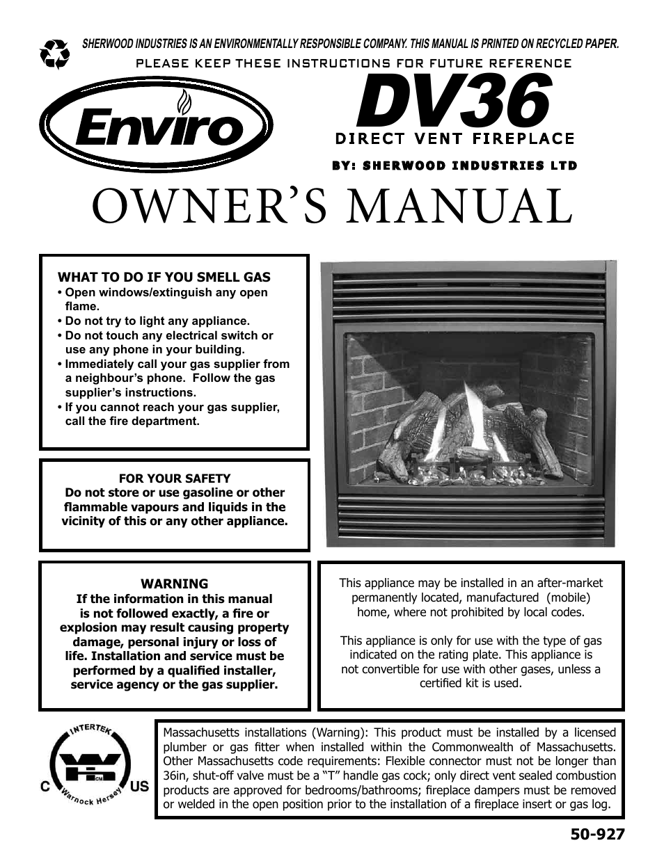 Enviro C-10791 User Manual | 35 pages