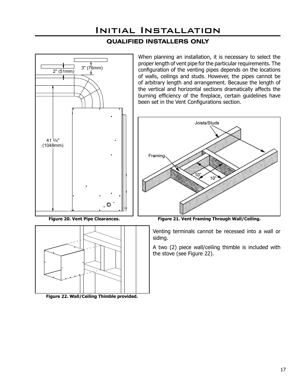 Initial installation | Enviro C-10791 User Manual | Page 17 / 35