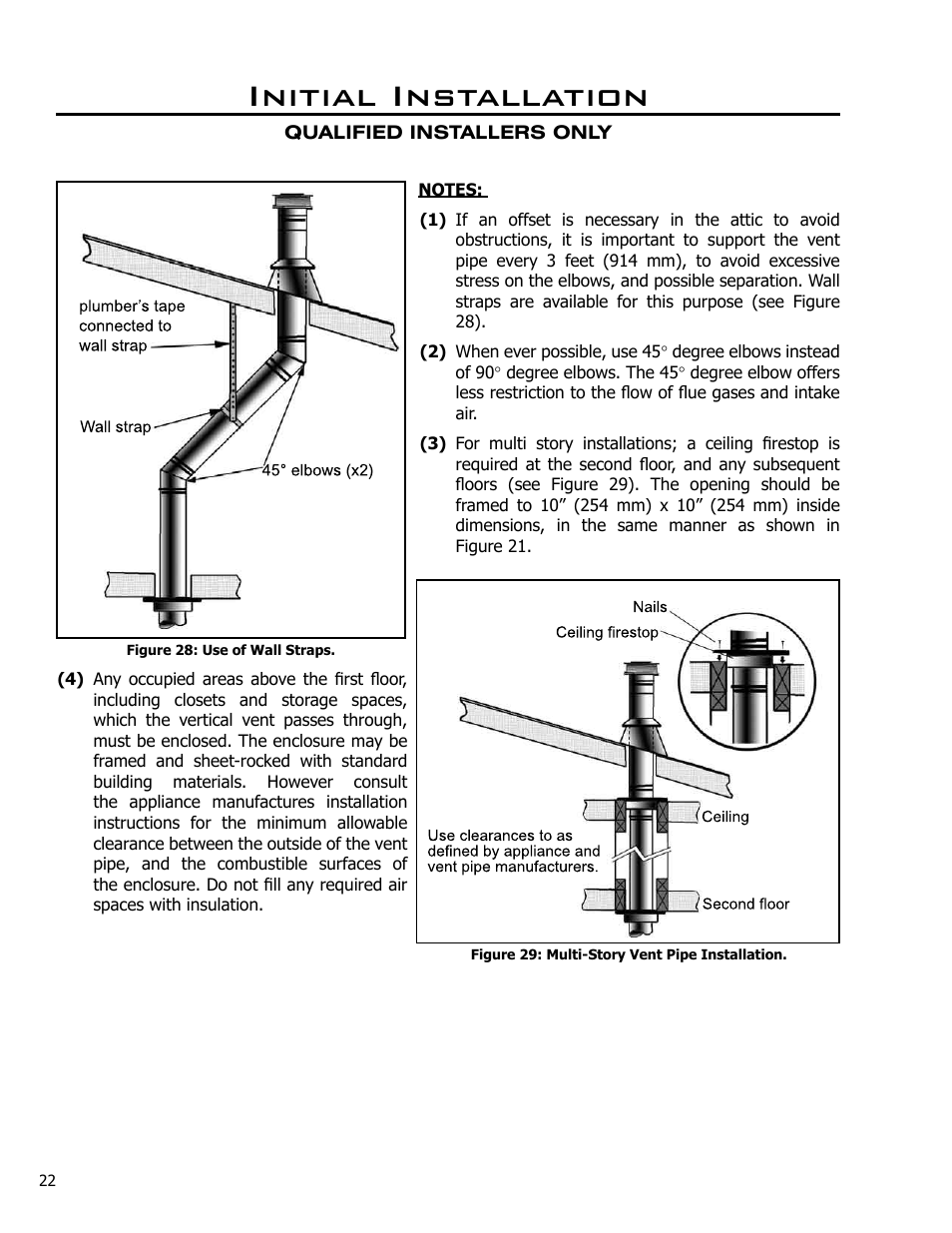 Initial installation | Enviro C-10791 User Manual | Page 22 / 35