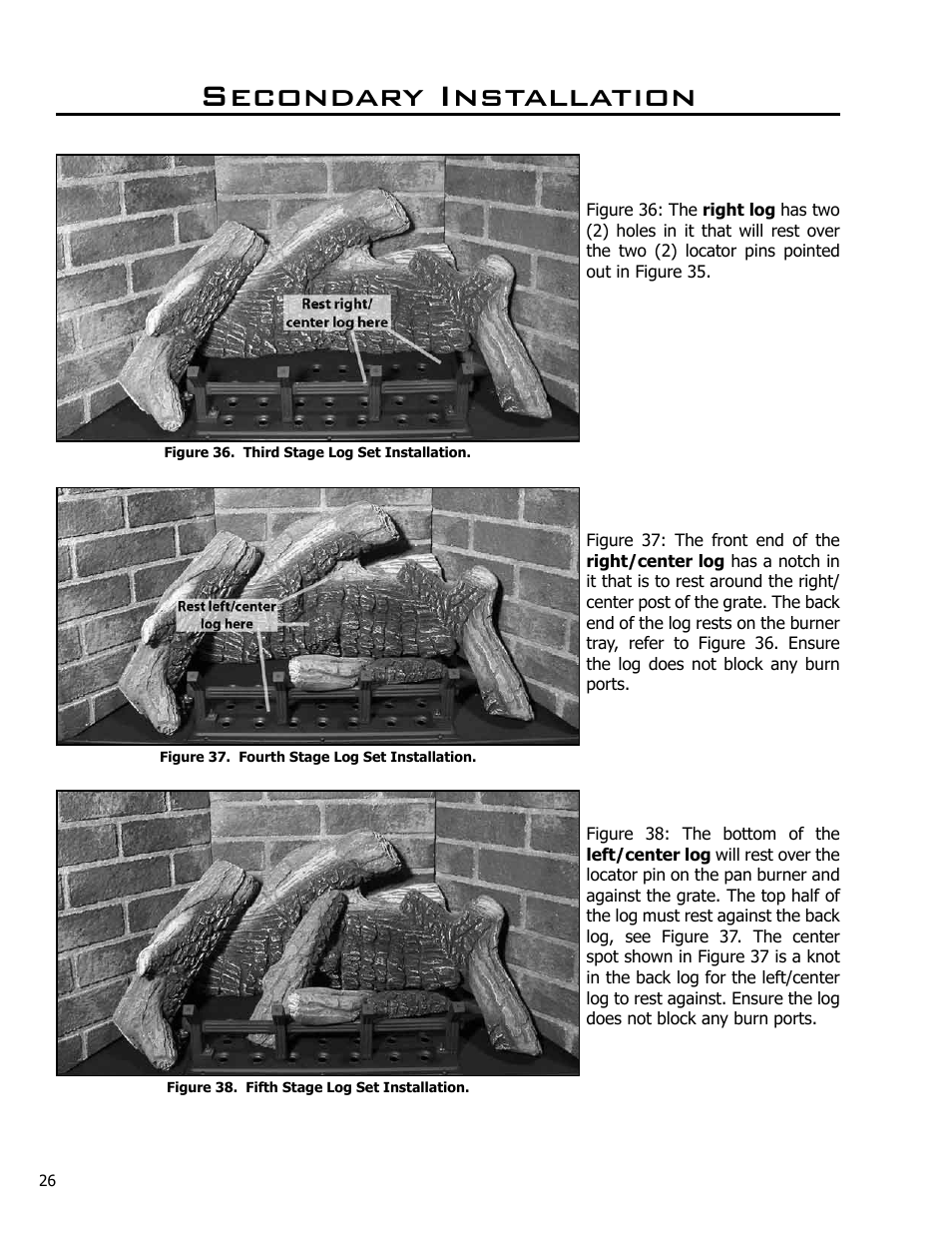 Secondary installation | Enviro C-10791 User Manual | Page 26 / 35