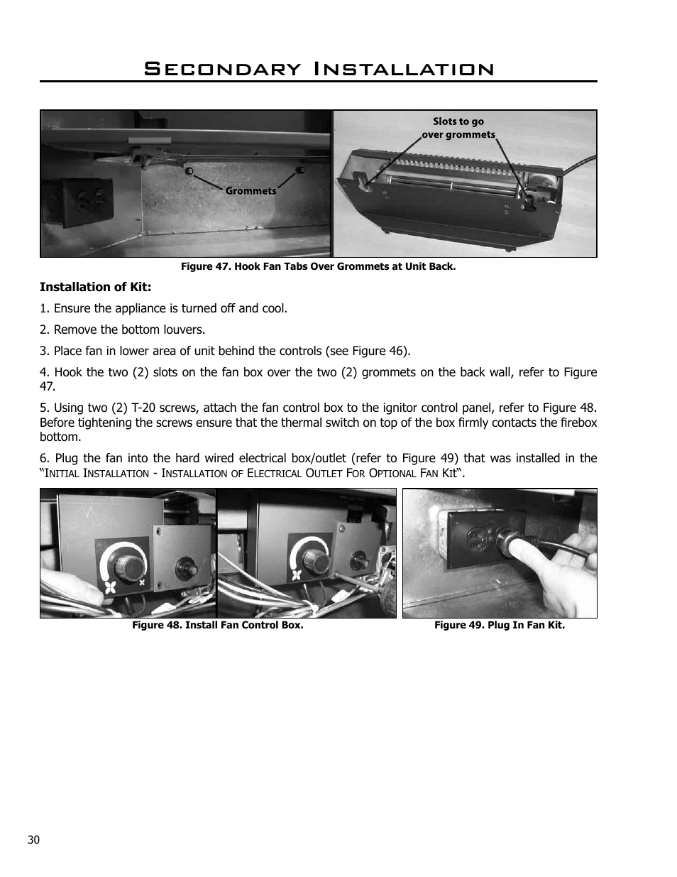 Secondary installation | Enviro C-10791 User Manual | Page 30 / 35