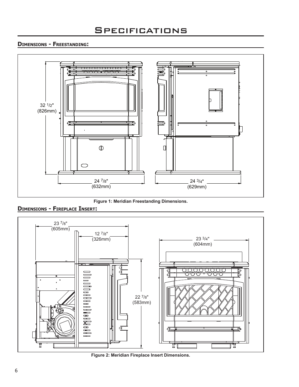 Specifications | Enviro Meridian C-11153 User Manual | Page 6 / 15