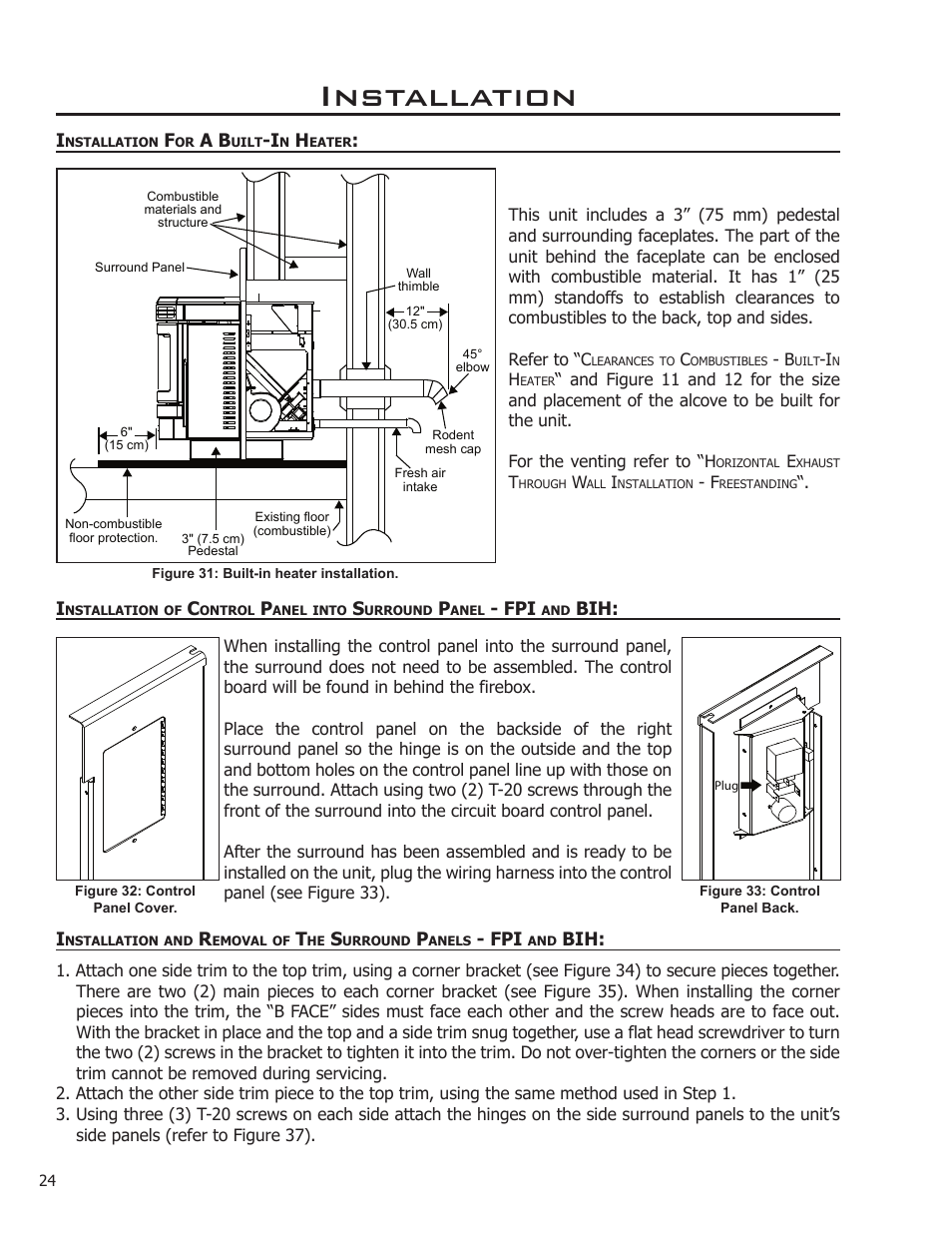 Installation | Enviro EF3 User Manual | Page 24 / 38