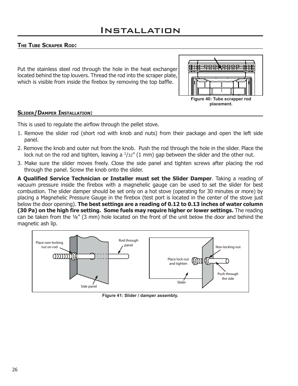 Installation | Enviro EF3 User Manual | Page 26 / 38