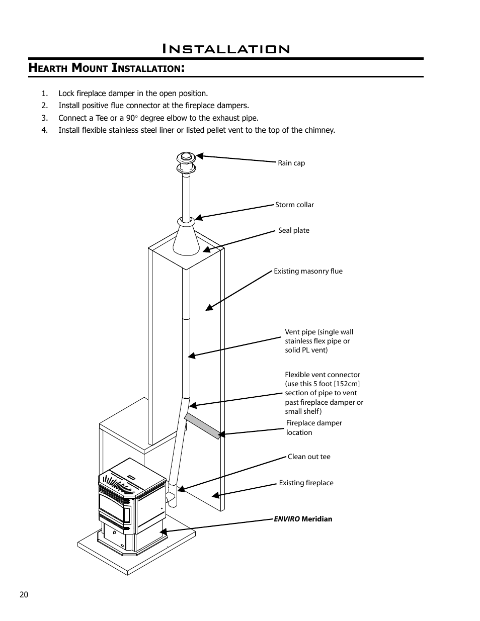 Installation | Enviro Meridian C-10135 User Manual | Page 20 / 38