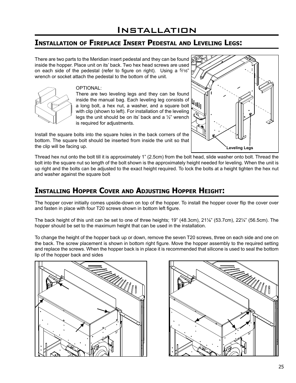 Installation | Enviro Meridian C-10135 User Manual | Page 25 / 38