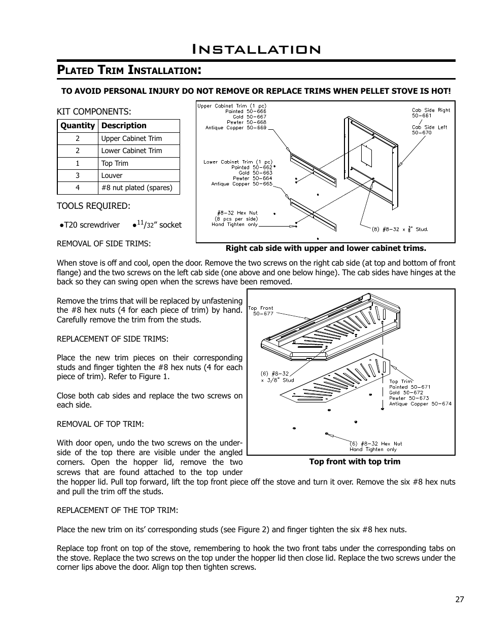 Installation | Enviro Meridian C-10135 User Manual | Page 27 / 38