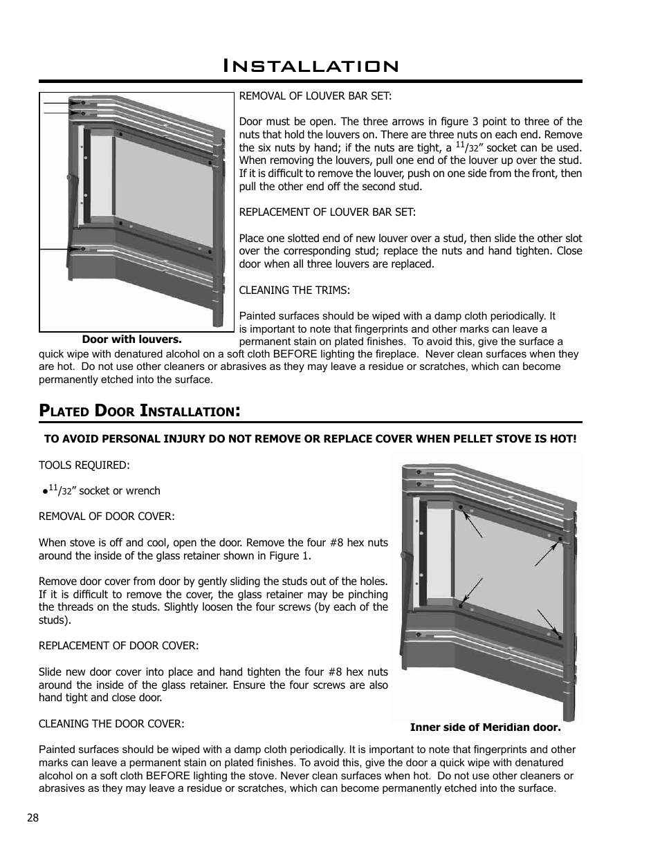 Installation | Enviro Meridian C-10135 User Manual | Page 28 / 38