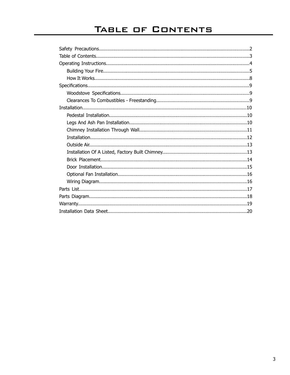 Enviro 2100 User Manual | Page 3 / 20