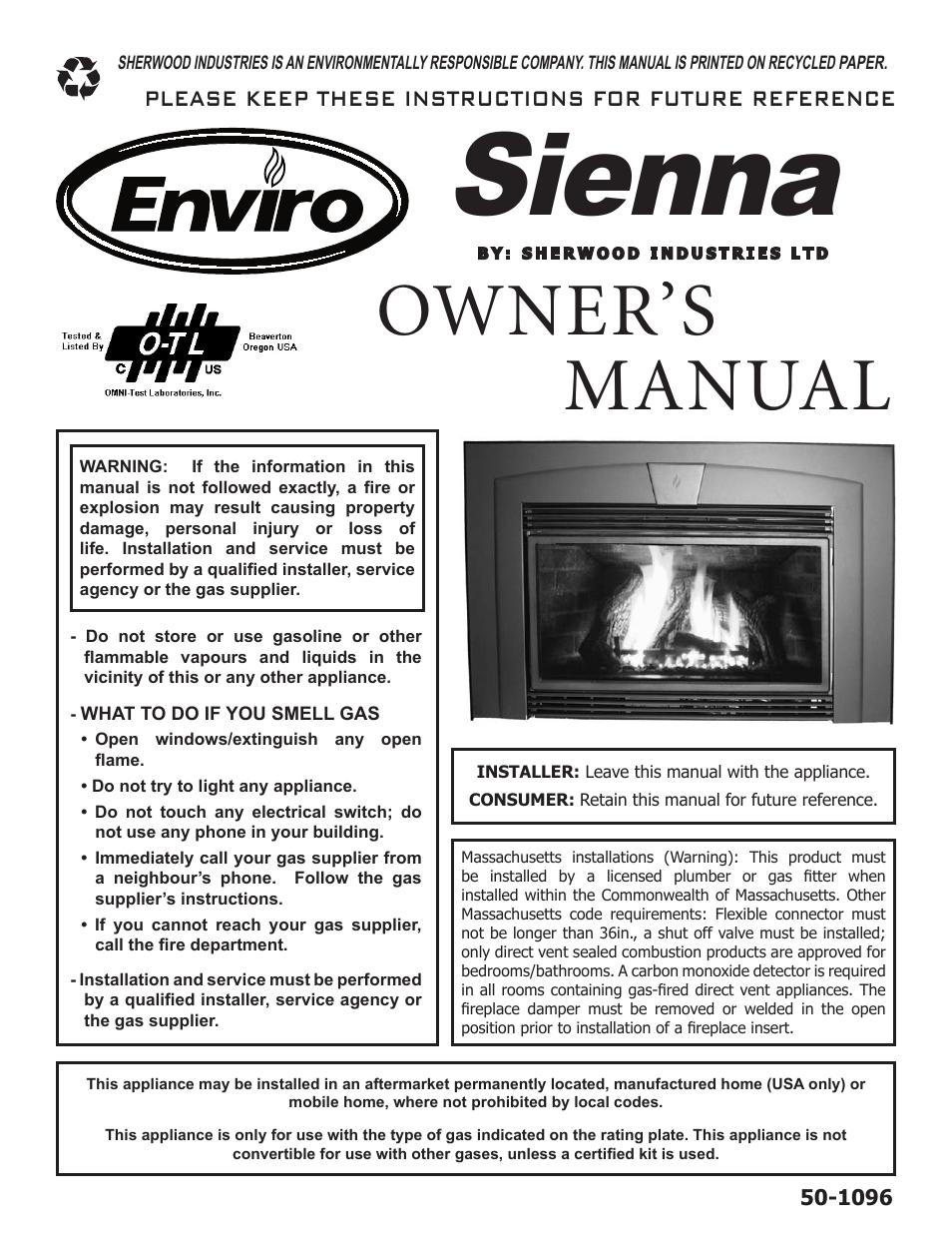 Enviro C-11212 User Manual | 35 pages