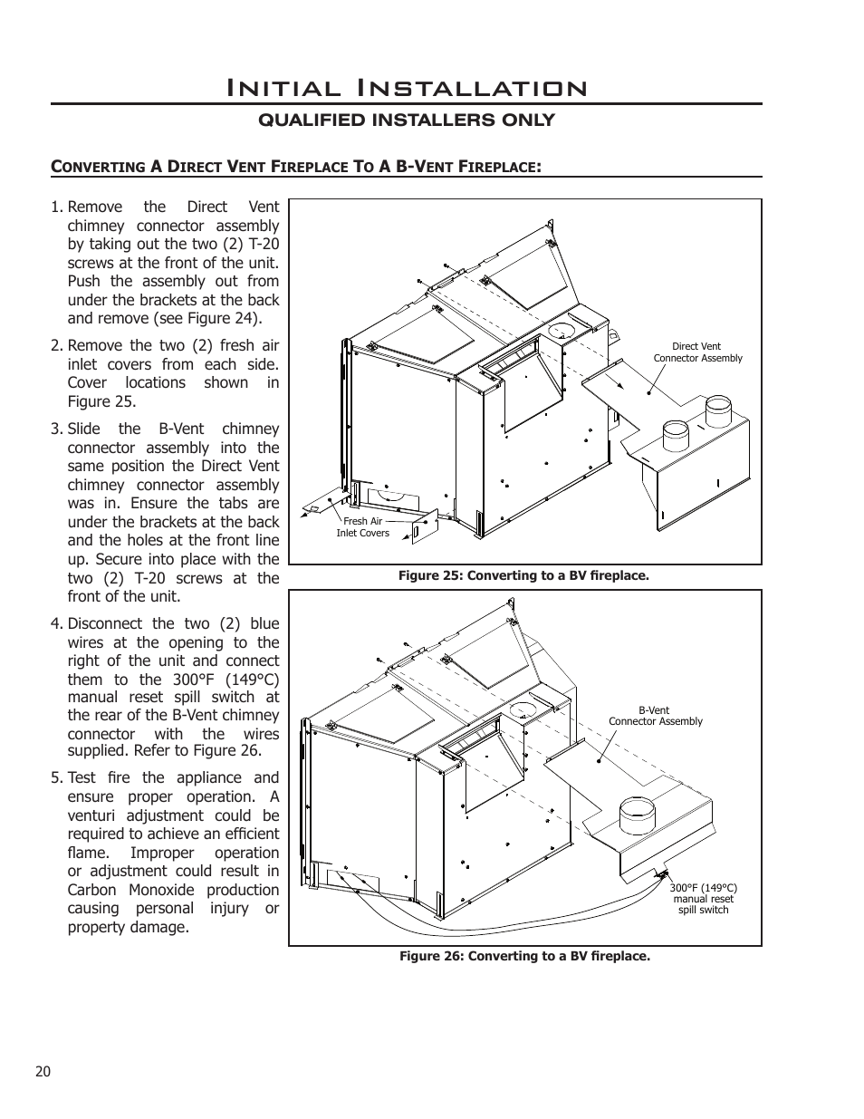 Initial installation | Enviro C-11212 User Manual | Page 20 / 35