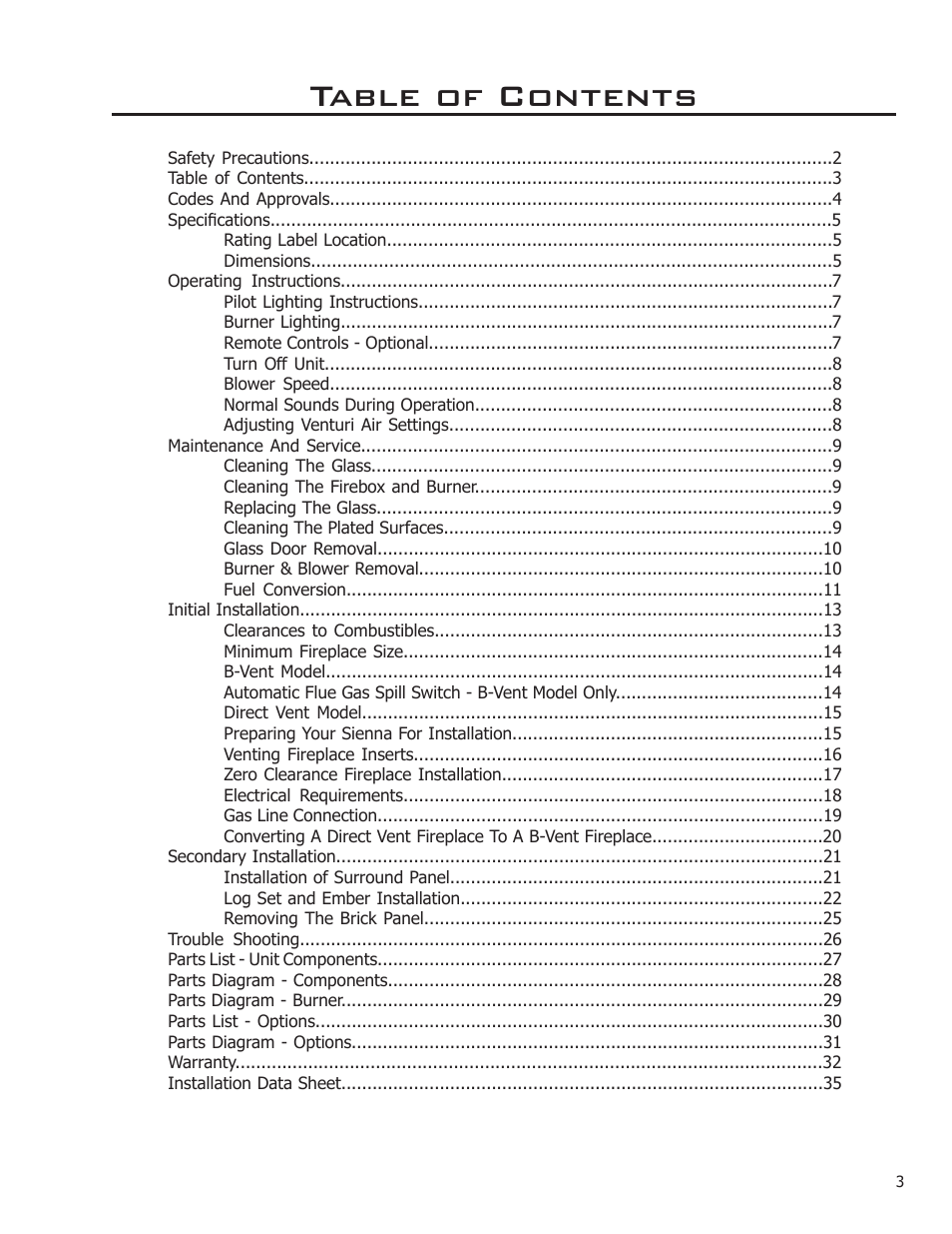 Enviro C-11212 User Manual | Page 3 / 35