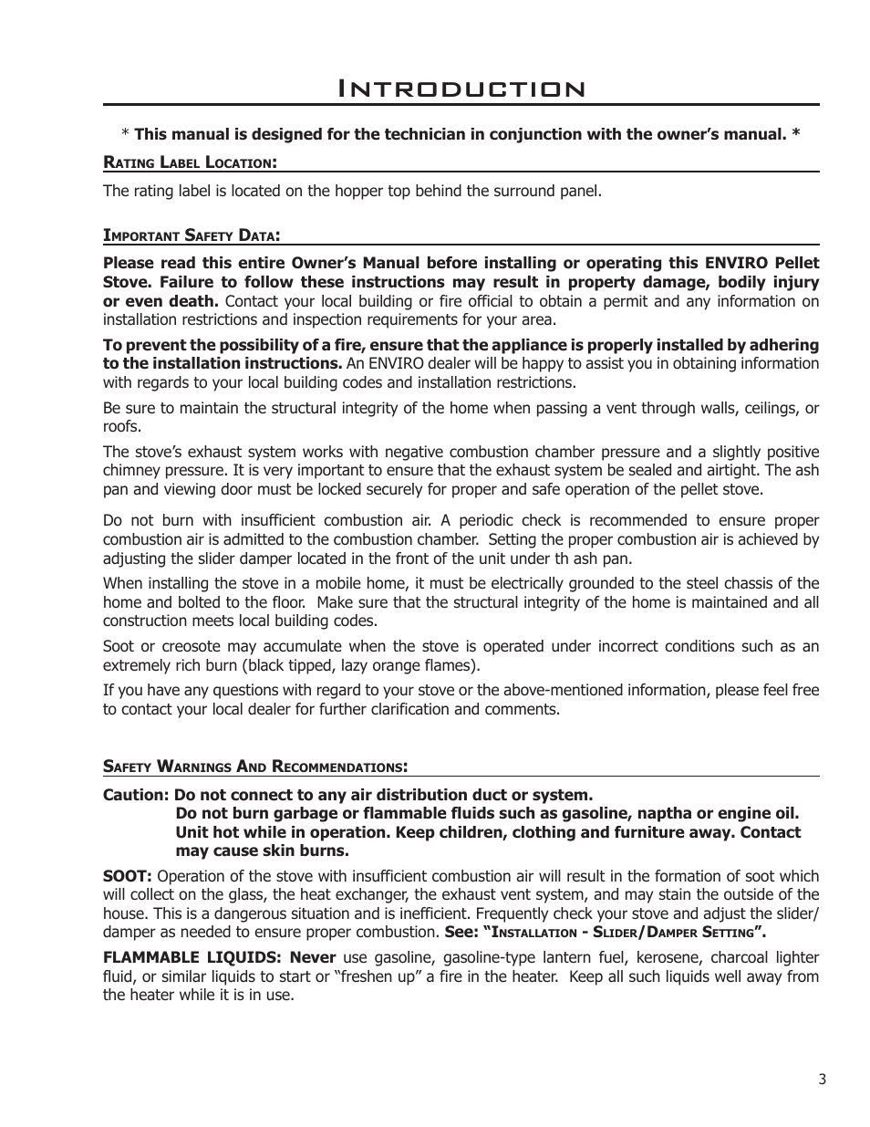 Introduction | Enviro 50-1386 User Manual | Page 3 / 23