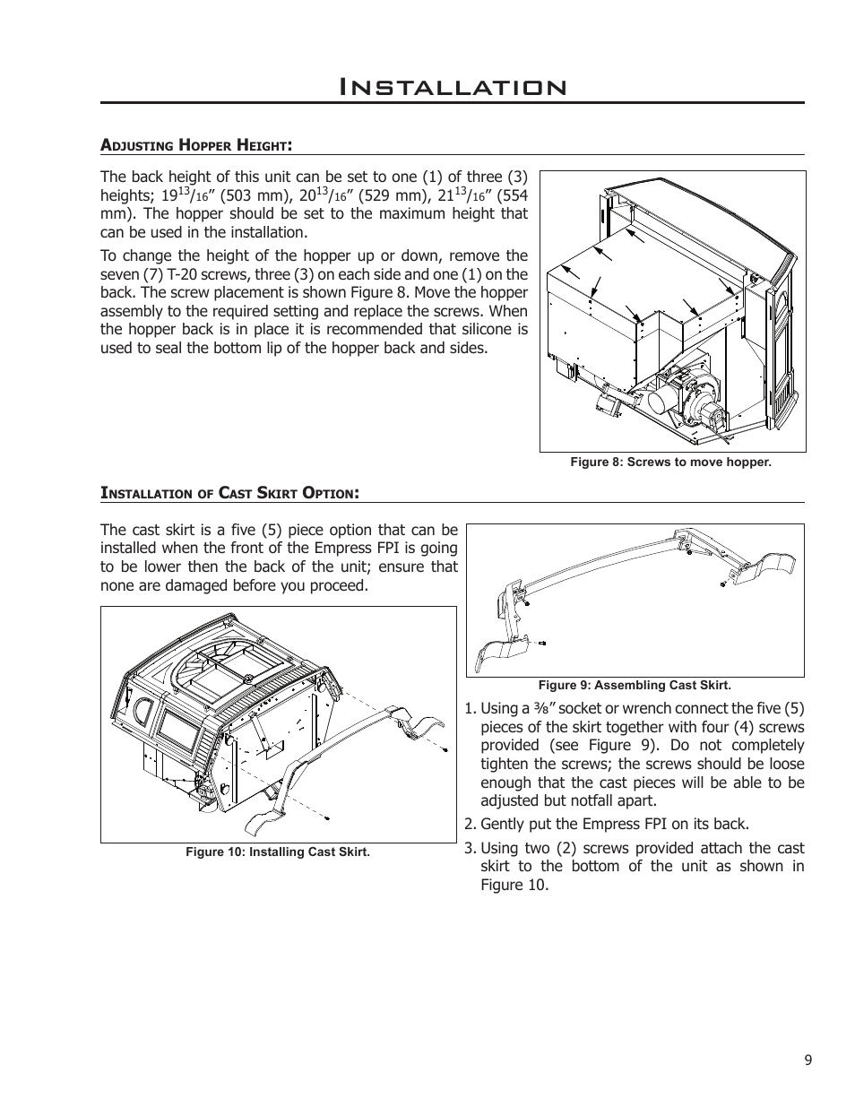 Installation | Enviro 50-1386 User Manual | Page 9 / 23