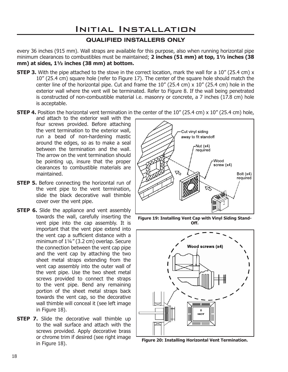 Initial installation | Enviro C-10914 User Manual | Page 18 / 46