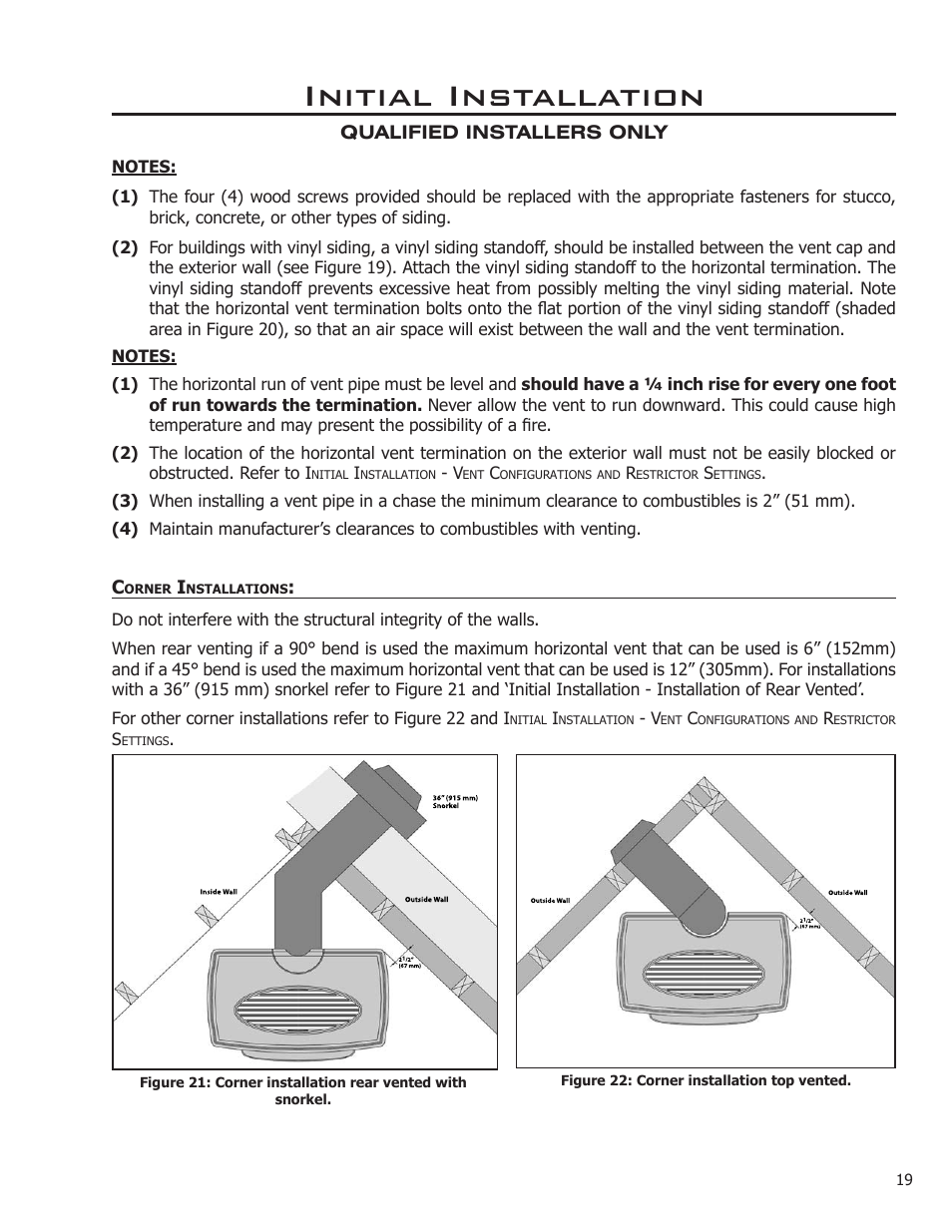 Initial installation | Enviro C-10914 User Manual | Page 19 / 46