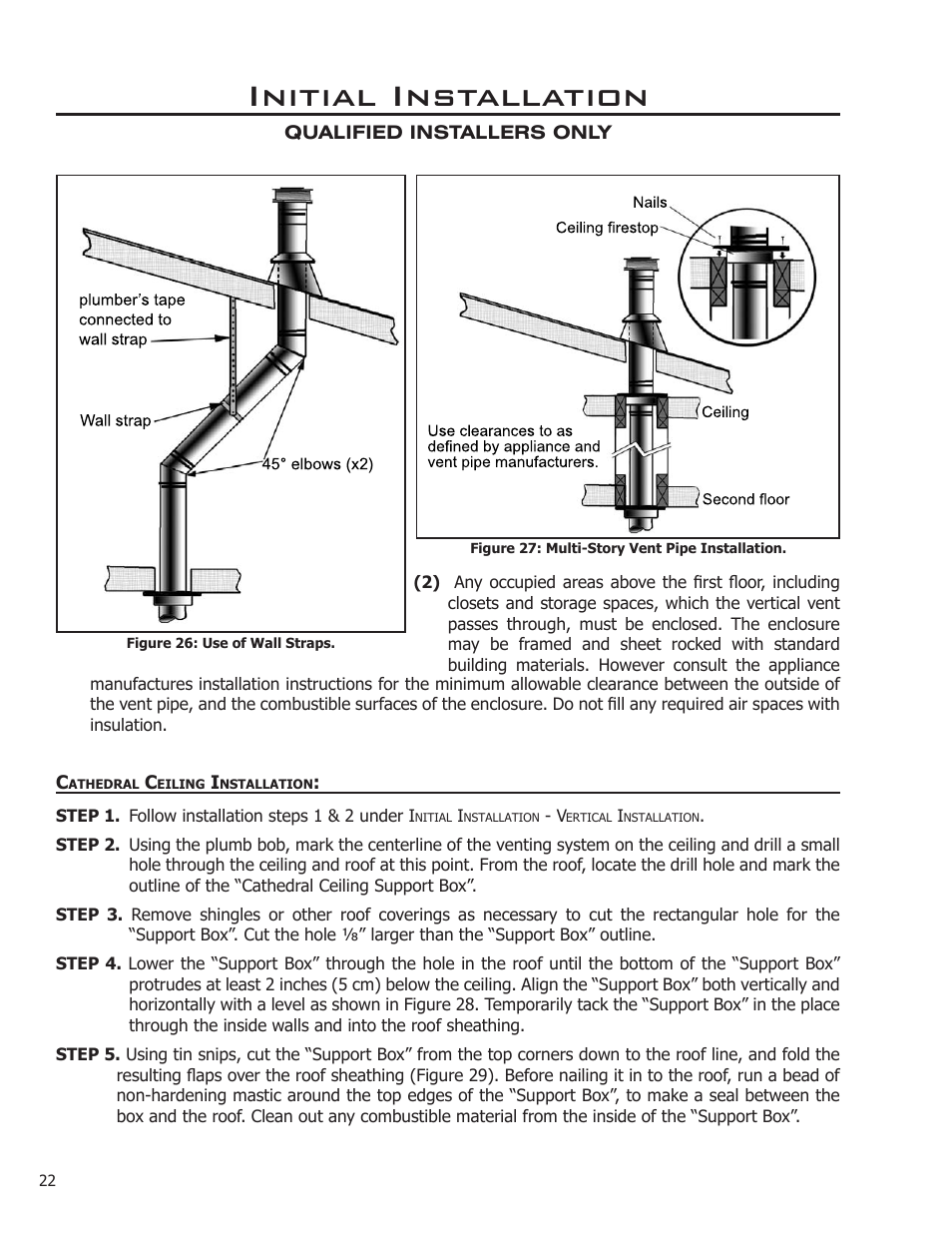 Initial installation | Enviro C-10914 User Manual | Page 22 / 46