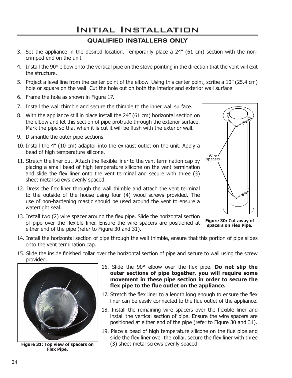 Initial installation | Enviro C-10914 User Manual | Page 24 / 46