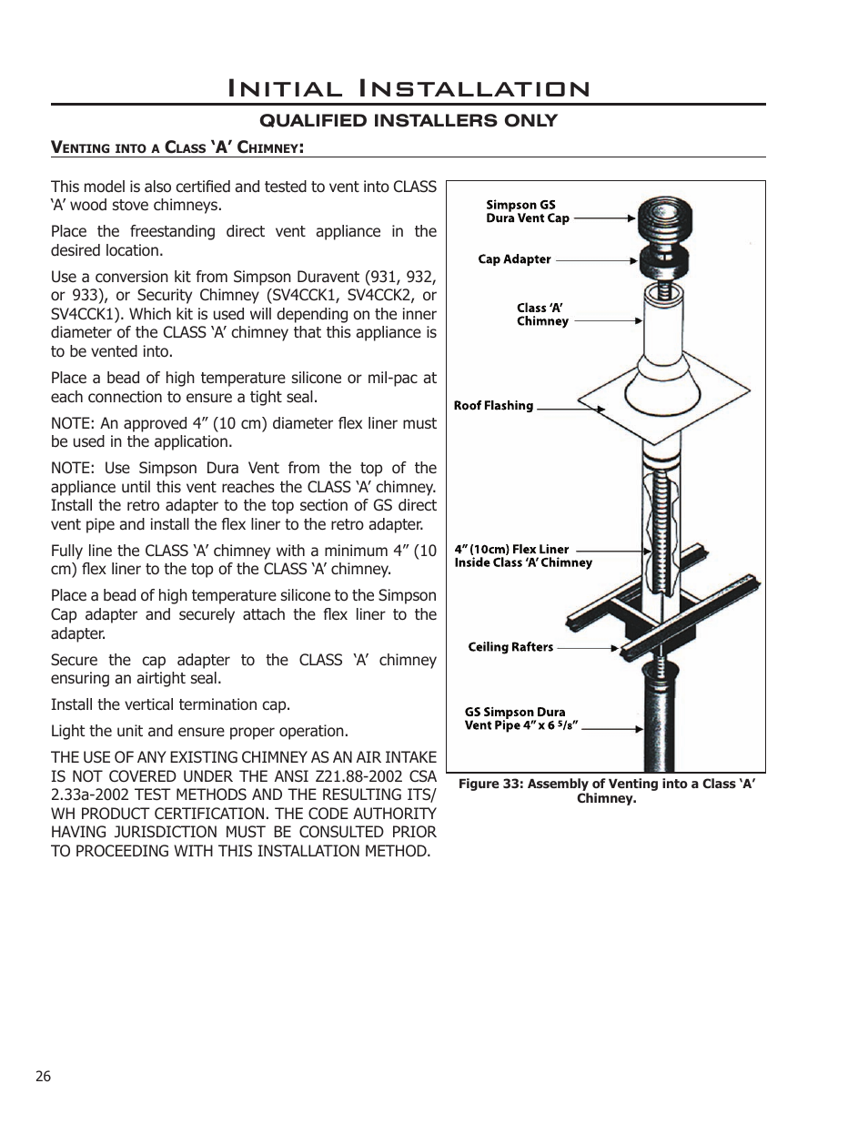 Initial installation | Enviro C-10914 User Manual | Page 26 / 46