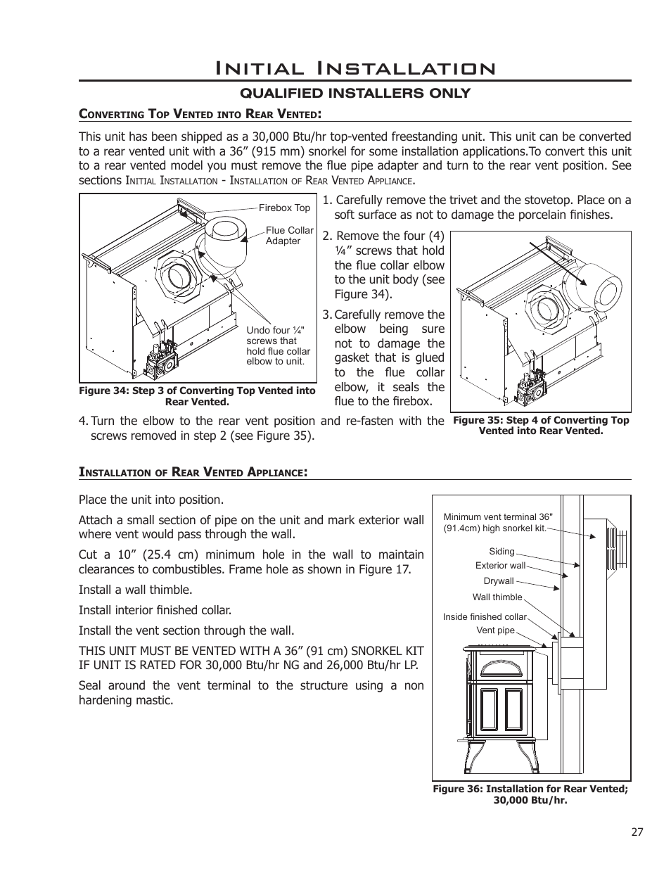 Initial installation | Enviro C-10914 User Manual | Page 27 / 46