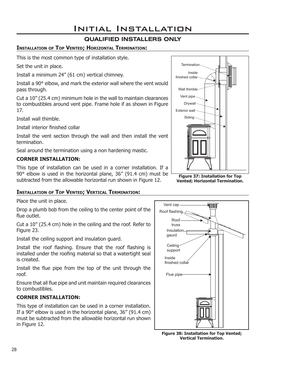 Initial installation | Enviro C-10914 User Manual | Page 28 / 46