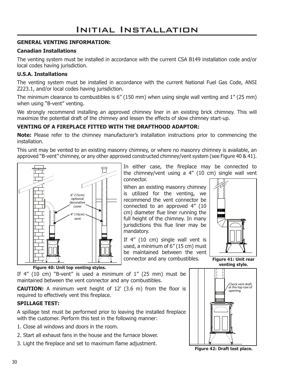 Initial installation | Enviro C-10914 User Manual | Page 30 / 46