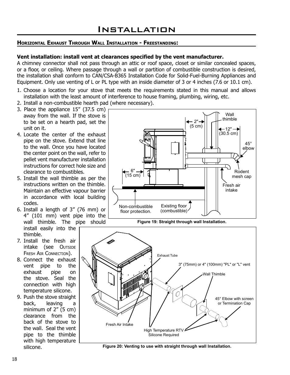 Installation | Enviro EF4 User Manual | Page 18 / 37