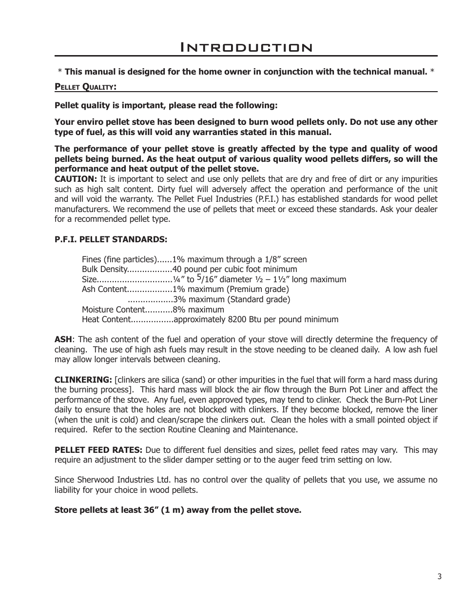 Introduction | Enviro EVOLUTION 50-1021 User Manual | Page 3 / 14