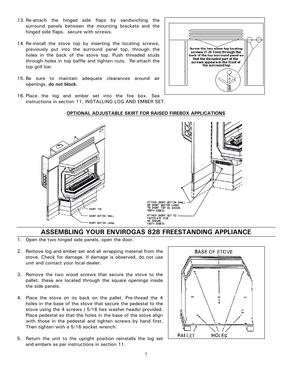 Enviro GAS 828 BV. INS. User Manual | Page 7 / 20