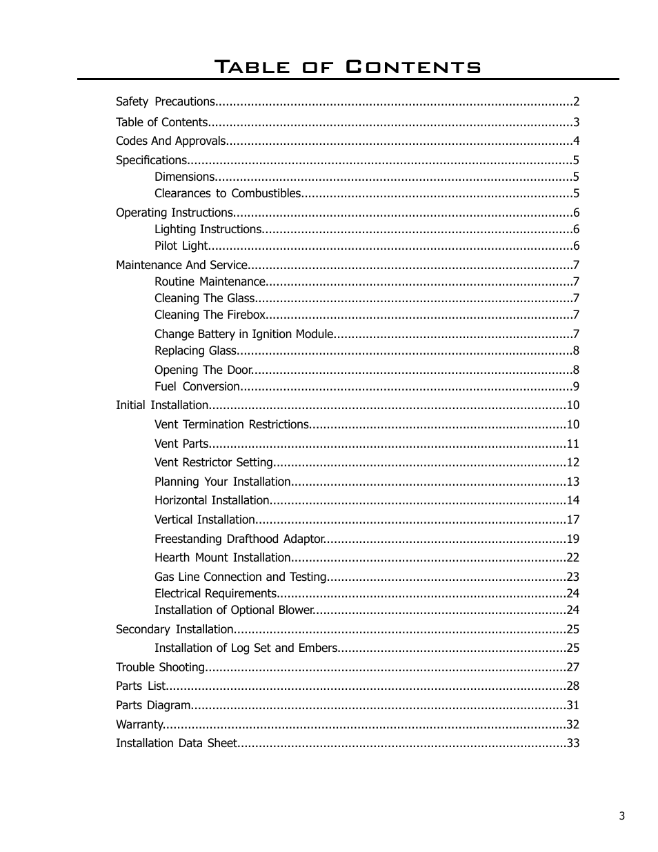 Enviro Ascot 50-029 User Manual | Page 3 / 33