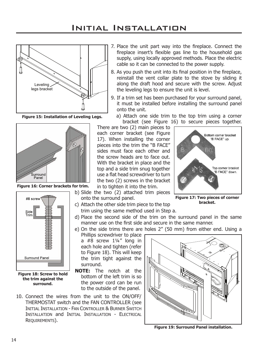 Initial installation | Enviro FOCUS EG31-118 User Manual | Page 14 / 34