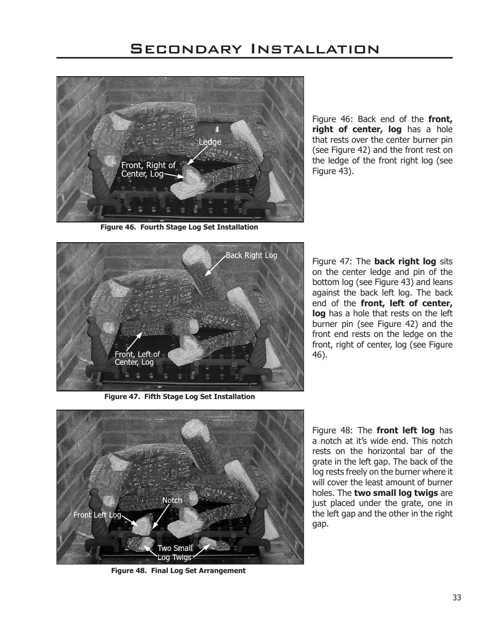 Secondary installation | Enviro DV50DX User Manual | Page 33 / 43