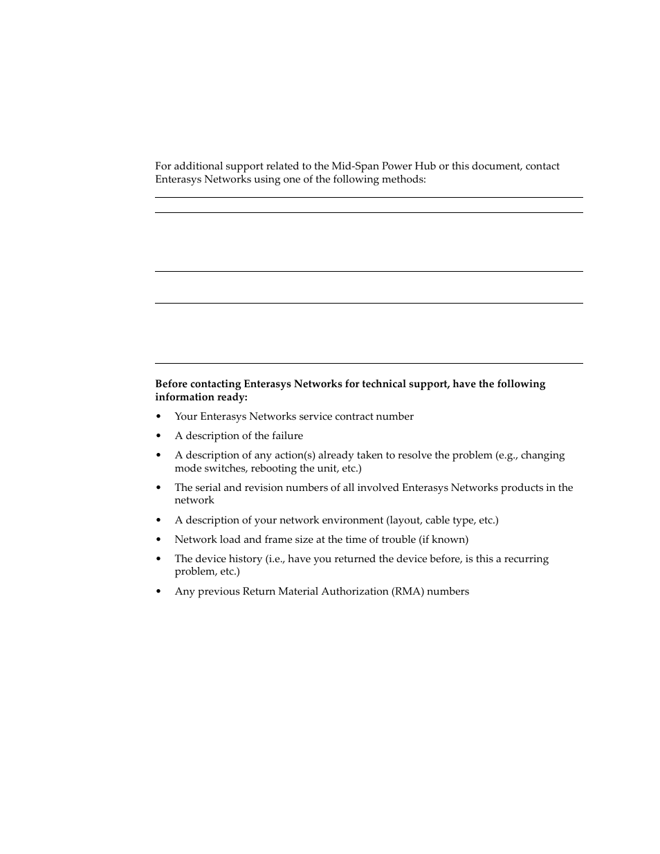 Getting help | Enterasys Networks BL-89620ENT User Manual | Page 12 / 28