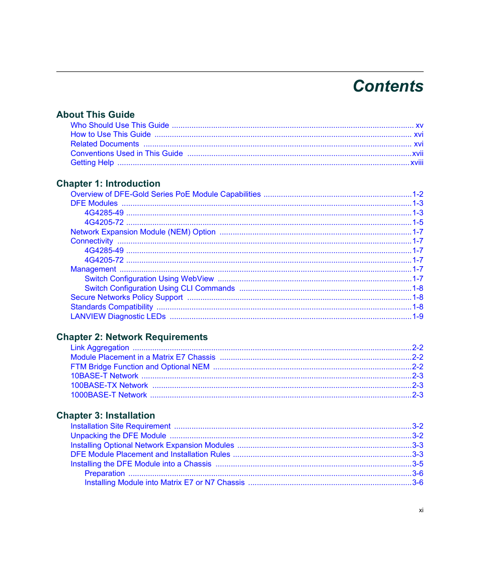 Enterasys Networks Enterasys Gold Distributed Forwarding Engine 4G4285-49 User Manual | Page 13 / 100