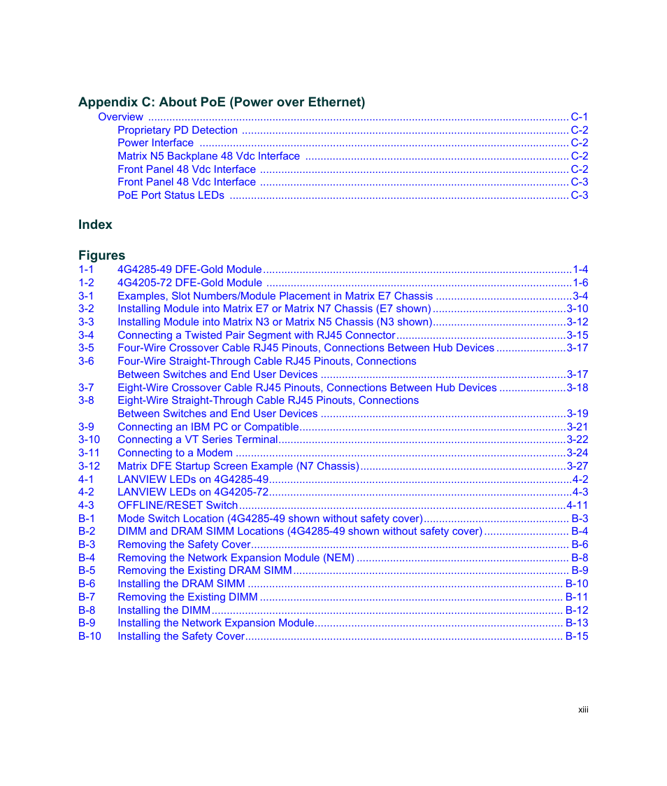 Enterasys Networks Enterasys Gold Distributed Forwarding Engine 4G4285-49 User Manual | Page 15 / 100