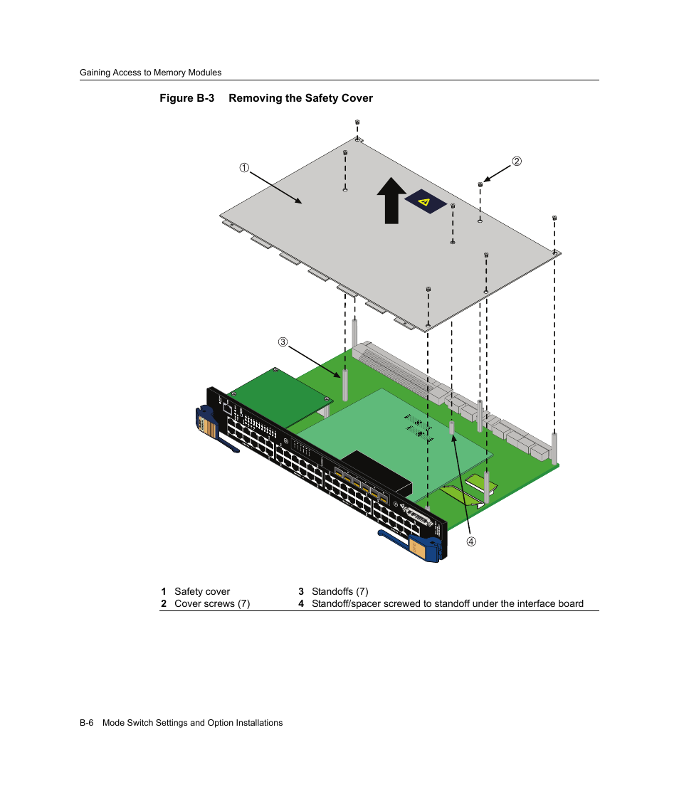 Figure b‐3, Figure b-3 | Enterasys Networks Enterasys Gold Distributed Forwarding Engine 4G4285-49 User Manual | Page 84 / 100