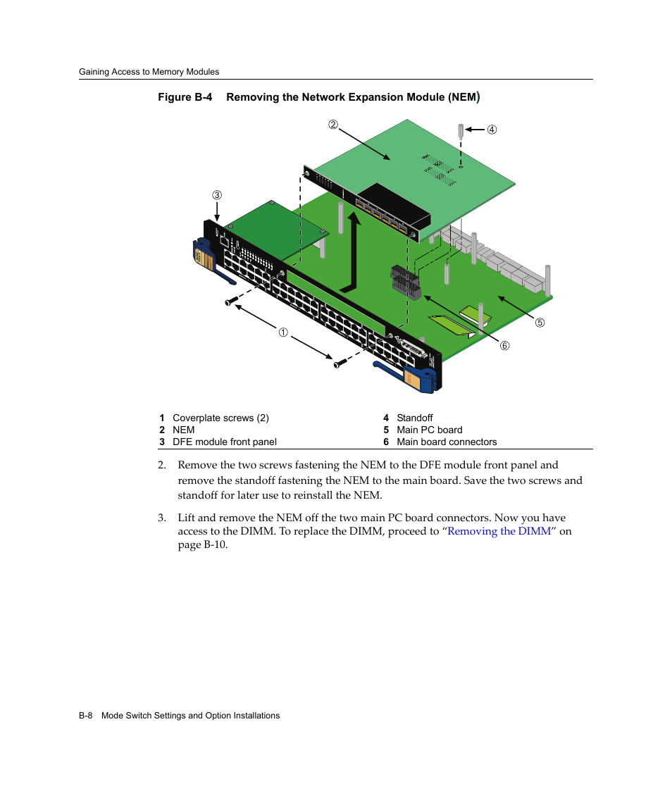 Figure b‐4 | Enterasys Networks Enterasys Gold Distributed Forwarding Engine 4G4285-49 User Manual | Page 86 / 100