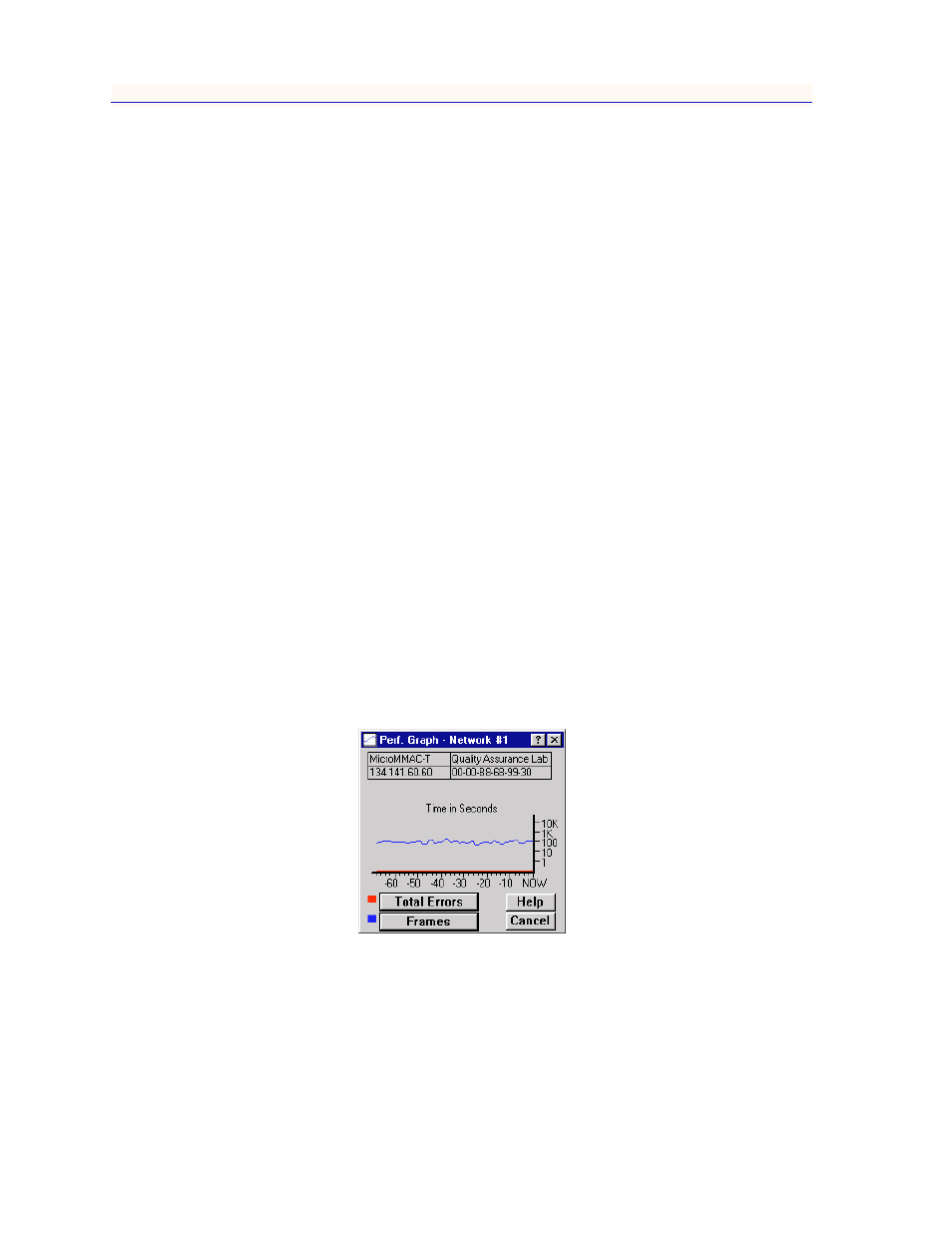 Network performance graphs, Network performance graphs -10 | Enterasys Networks MicroMMAC-T User Manual | Page 66 / 108